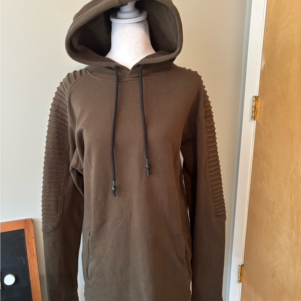 CVG Women’s Moto Hoodie-Olive